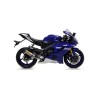 Terminale Thunder Approved alluminio per collettori Arrow Yamaha YZF 600 R6 2017 2020