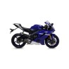 Terminale Thunder alluminio White"" Yamaha YZF 600 R6 2017 2020