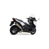 Terminale Race-Tech alluminio White" con fondello carby" Yamaha T-MAX 530 2017 2019