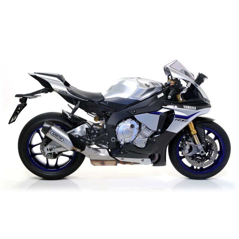 Terminale Pro-Race nichrom Dark"" Yamaha YZF 1000 R1 2015 2016