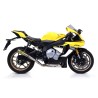 Terminale Pro-Race nichrom Dark"" Yamaha YZF 1000 R1 2015 2016