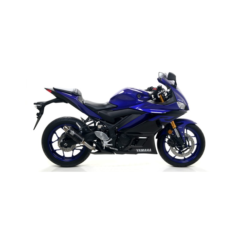 Kit completo COMPETITION EVO" con dBKiller con fondello carby" Yamaha YZF R3 2019 2020