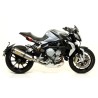 Terminale Trophy titanio con fondello carby MV Agusta BRUTALE 800 DRAGSTER 2014 2016