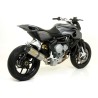 Terminale Race-Tech Approved titanio con fondello carby MV Agusta RIVALE 800 2014 2016