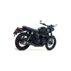 Terminali Pro-Racing nichrom Dark" (Dx+Sx)" Triumph BONNEVILLE T100 2017 2020