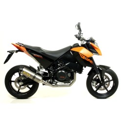 Terminale Race-Tech Approved titanio con fondello carby KTM DUKE 690 2008 2011