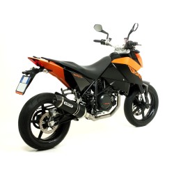 Terminale Race-Tech Approved titanio con fondello carby KTM DUKE 690 2008 2011