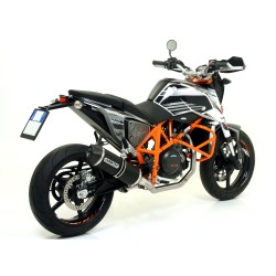 Terminale Race-Tech Approved titanio con fondello carby KTM DUKE 690 2012 2015