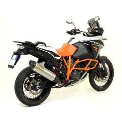 Terminale Maxi Race-Tech titanio con fondello carby KTM 1190 Adventure 2013 2016