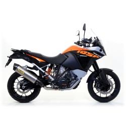 Terminale Maxi Race-Tech titanio con fondello carby KTM 1050 Adventure 2015 2016