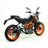 Terminale Thunder alluminio Dark"" KTM DUKE 390 2013 2016