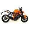 Terminale Race-Tech alluminio con fondello carby KTM 1290 SuperDuke 2014 2016