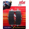 PASTICCHE anteriori SBS DUAL SINTER per KTM Super Duke 1290 R 14/20 e RC8 08/15 e altri