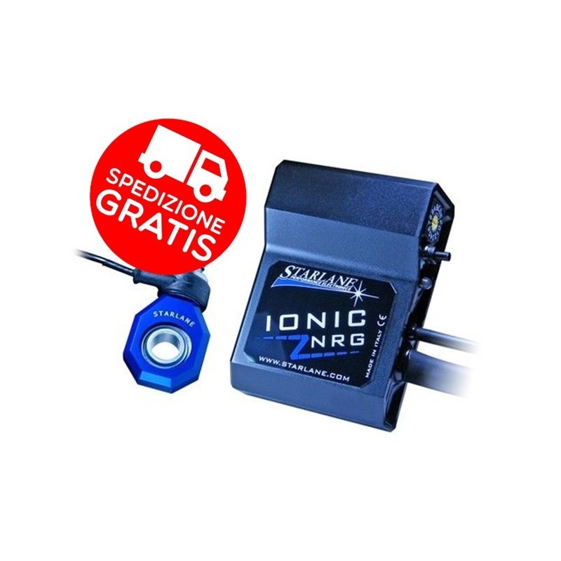 CAMBIO ELETTRONICO IONIC STARLANE sensore NRG per Kawasaki GTR 1400 2007-2015 con OMAGGIO