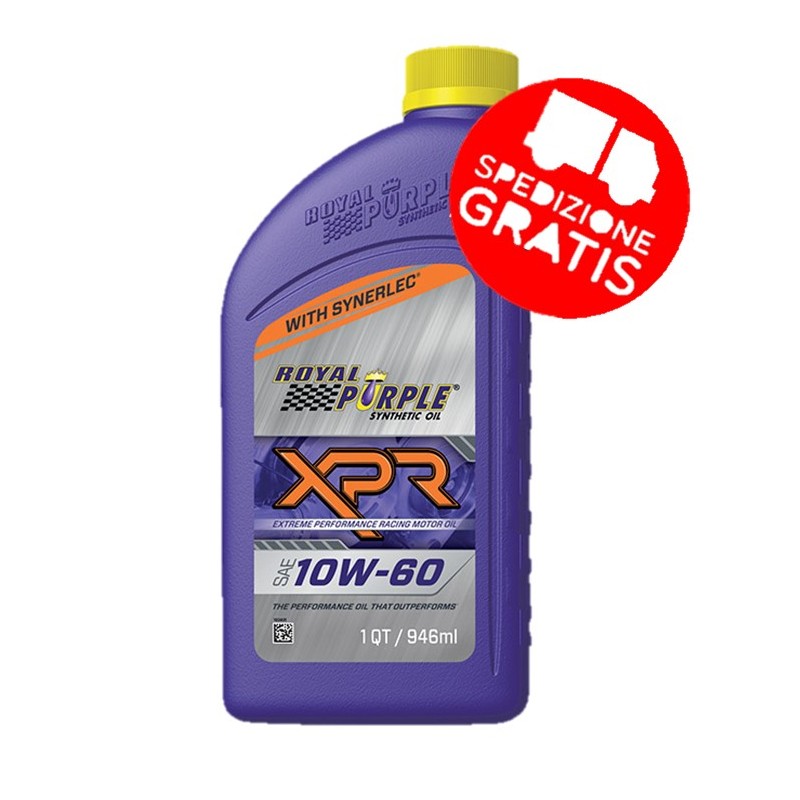 ROYAL PURPLE XPR Racing Oil 10W60