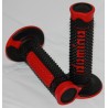 MANOPOLE DOMINO OFF-ROAD BICOLORE ROSSO/NERO