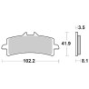 Pastiglie Freno Anteriori SBS DS-1 per APRILIA RSV4 Factory 2009/2012