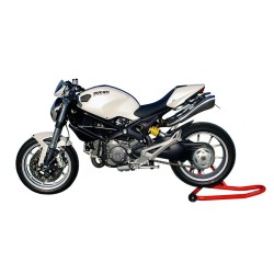 TERMINALE HP CORSE HYDROFORM per DUCATI MONSTER 696 / 769 / 1100S OMOLOGATO DOPPIO