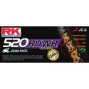 CATENA RK GB520 RUW-R con UW-Ring passo 520 RACING 122 maglie per moto stradali fino 600cc