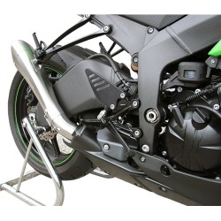 TERMINALE HP CORSE HYDROFORM per KAWASAKI NINJA ZX 6R 600 2009 2015 OMOLOGATO