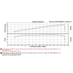 TERMINALE HP CORSE HYDROFORM per TRIUMPH SPEED TRIPLE 2004 2006 OMOLOGATO