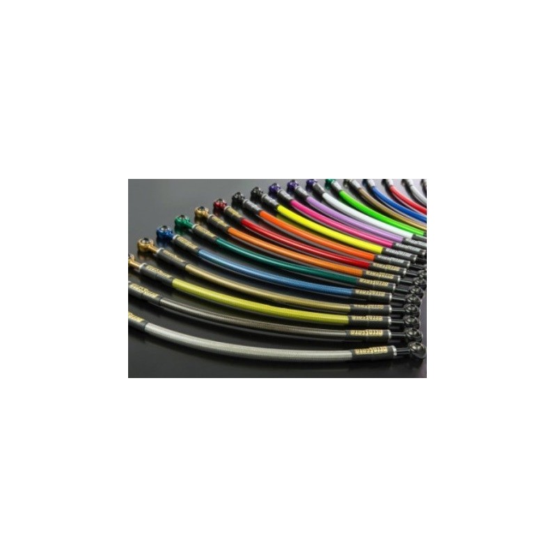 Kit Tubi Freno Accossato Per Moto, Yamaha - WR450F (2007-2008), Layout S, Numero Tubi: 2
