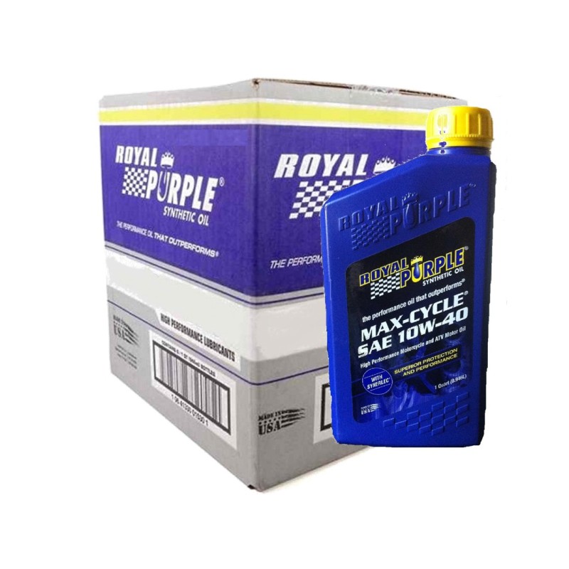 ROYAL PURPLE Max cycle 10W40 CARTONE DA 6 CONFEZIONI