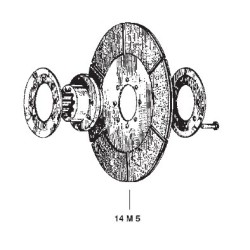 SURFLEX Dischi frizione per  BMW R 25/3 250 1953-1956