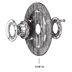 SURFLEX Dischi frizione per  BMW R 5 500 1936-1937