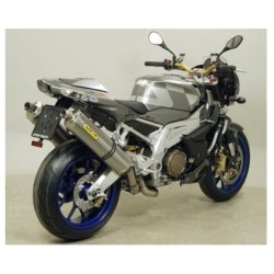 TERMINALI RACE TECH ALLUMINIO FONDELLO INOX  ARROW per APRILIA TUONO 1000 R / FACTORY 06/10