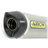 ARROW TERMINALI STREET THUNDER ALLUMINIO FONDELLO CARBONIO per APRILIA SHIVER 750 10/17 COMPLETO DI RACCORDO!