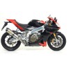 ARROW TERMINALE RACE TECH ALLUMINIO FONDELLO CARBY per APRILIA RSV4 / FACTORY 09/15 TUONO V4 R 11/15 + RACCORDO RACING