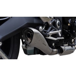 TERMINALE HP CORSE HYDROFORM per TRIUMPH STREET TRIPLE 2013 / 2015 OMOLOGATO