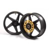 COPPIA CERCHI IN CARBONIO DYMAG A 5 RAZZE per DUCATI STREETFIGHTER 848