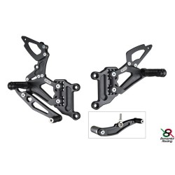 PEDANE BONAMICI RACING per YAMAHA R1 98/14 STRADA E CORSA