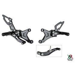 PEDANE BONAMICI RACING per YAMAHA R1 98/14 STRADA E CORSA