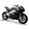 TERMINALE HP CORSE HYDROFORM BLACK per Aprilia TUONO V4 R 2011-2015