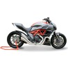 TERMINALE HP CORSE HYDROFORM SATINATO per DUCATI DIAVEL