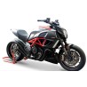 TERMINALE HP CORSE HYDROFORM BLACK per DUCATI DIAVEL