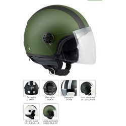 CASCO JET CGM OREGON verde militare