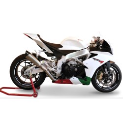 TERMINALE HP CORSE EVOXTREME SATINATO per Aprilia RSV4 2009 / 2014