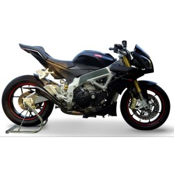 TERMINALE HP CORSE HYDROFORM BLACK per Aprilia TUONO V4 R 2011-2015