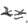 PEDANE BONAMICI RACING per TRIUMPH STREET TRIPLE 675 13/16 STRADA E CORSA