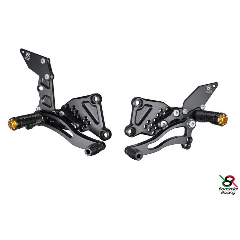 PEDANE BONAMICI RACING KAWASAKI STRADA O CORSA tutti i modelli NINJA 300 08/16