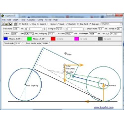 SUSPACT motorcycle geometry software CHASSY TOOL per molti modelli