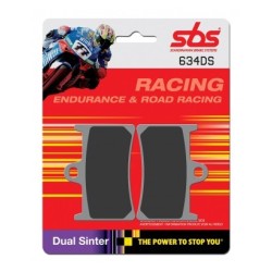 PASTICCHE anteriori SBS DUAL SINTER per YAMAHA R6