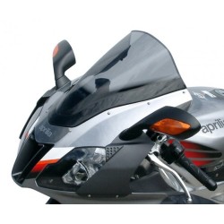 CUPOLINO RACING MRA per APRILIA RSV 1000 R / FACTORY 2004 / 2009 TRASPARENTE rialzato