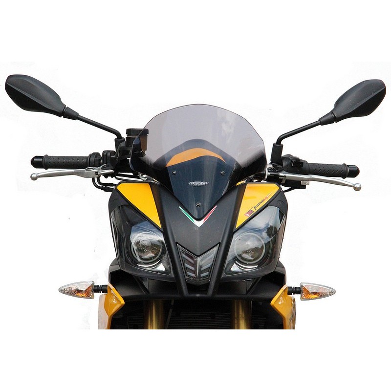 CUPOLINO SPORT MAXI MRA per APRILIA TUONO V4R - APRC 2011 / 2014 NERO (non trasparente), ribassato