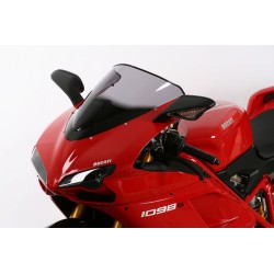 CUPOLINO RACING MRA per DUCATI 1098-R-S 2008/2010 TRASPARENTE rialzato