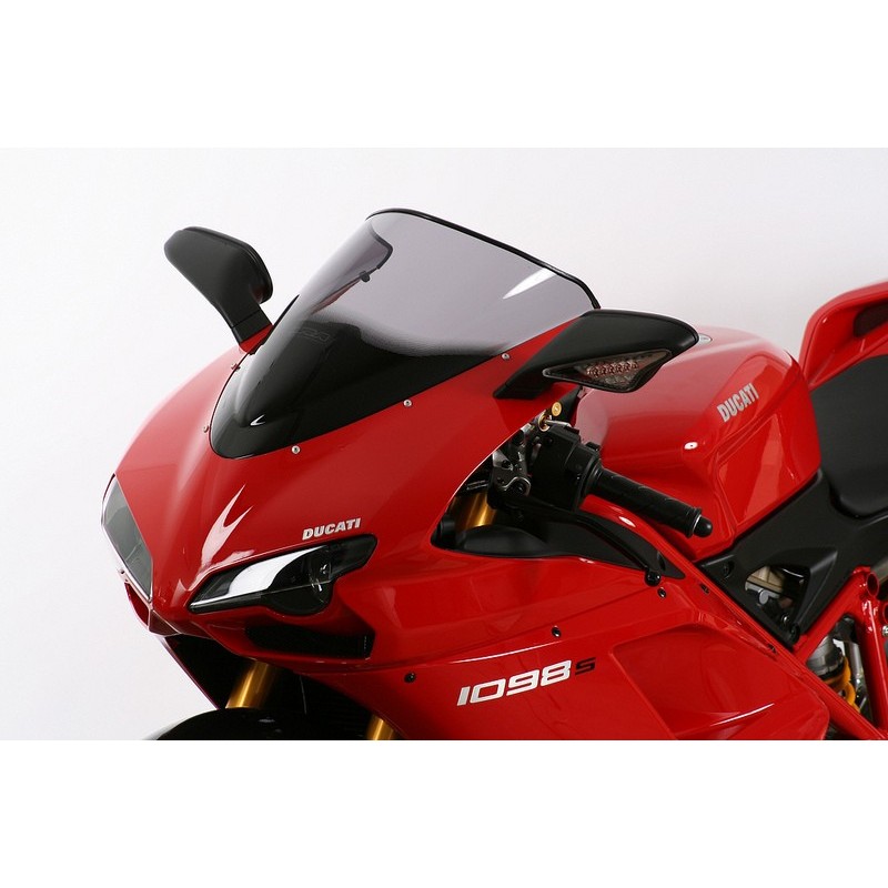 CUPOLINO RACING MRA per DUCATI 1098-R-S 2008/2010 TRASPARENTE rialzato